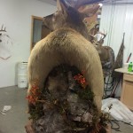 Back of Elk Pedestal